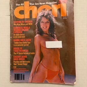 Cheri Magazine May 1979 Issue. Vintage